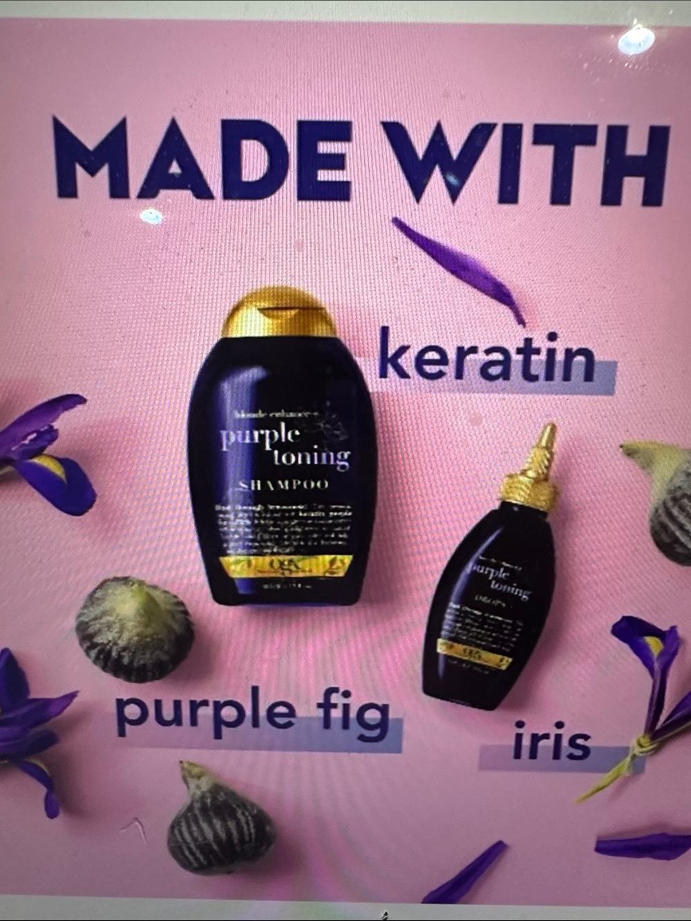 OGX Blonde Enhance+ Purple Toning Drops — Purple, 3 bottles - Picture 3 of 8